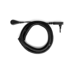 Earthing Coil Cord - Black