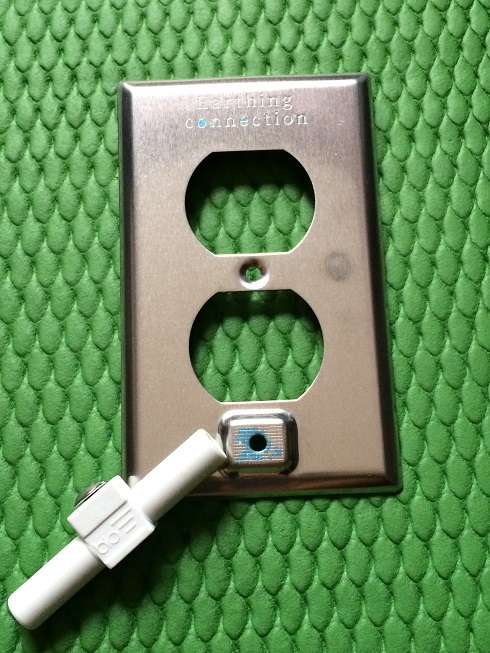 Earthing Connection Wall Outlet w Splitter